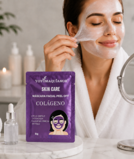 Máscara Facial Peel Off Colágeno YoYoMaQuiaMor – 8g