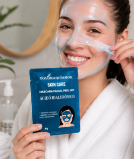 Máscara Facial Peel Off Ácido Hialurônico – 8g